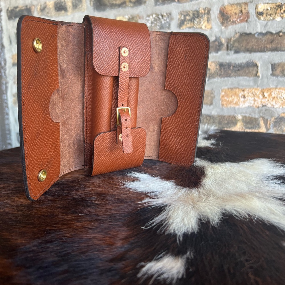 Horween leather cigar case